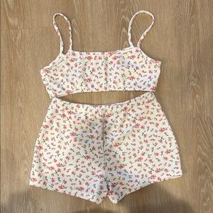 Floral Print Women's Set